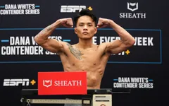 Thần đồng MMA Tây Ninh Hồ Tuấn An thúc thủ trước Eduardo Chapolin