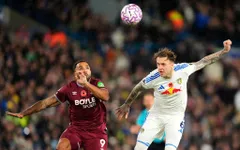 West Ham tiếp tục sa sút sau thất bại trước Leeds United