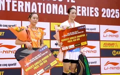 Cựu số 1 Việt Nam Vũ Thị Trang vô địch giải quốc tế tại Ninh Bình