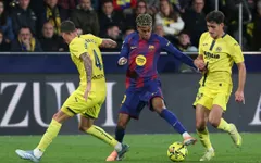 Yamal tỏa sáng, Barcelona thắng dễ Villarreal