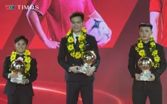 Nguyễn Hoàng Đức lần thứ ba giành Quả bóng vàng, sánh ngang kỷ lục của Huỳnh Đức và Công Vinh