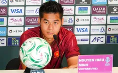 Trung vệ Hiểu Minh nói gì sau chiến thắng ấn tượng của U23 Việt Nam trước U23 Jordan