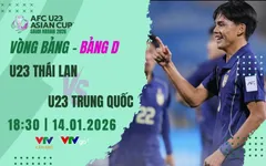 U23 Thái Lan vs U23 Trung Quốc: "Voi chiến" tìm khe cửa hẹp | 18h30 hôm nay (14/1) trực tiếp VTV Cần Thơ và VTVgo

