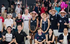 Dàn sao pickleball quốc tế thi đấu, giao lưu sôi nổi tại Việt Nam, kết nối cộng đồng người hâm mộ