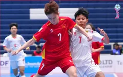 Ngược dòng ấn tượng, ĐT futsal nữ Việt Nam chờ vé vào bán kết giải Đông Nam Á