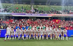 ĐT nữ Việt Nam về nước sau hành trình tại VCK bóng đá nữ châu Á 2026