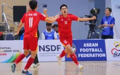 ĐT futsal Việt Nam giành Huy chương Đồng Giải vô địch Đông Nam Á 2026