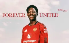 Kobbie Mainoo gia hạn hợp đồng với Man Utd