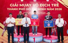 Phường Chợ Lớn giành ngôi Nhất toàn đoàn tại giải Muay vô địch trẻ TP Hồ Chí Minh năm 2026