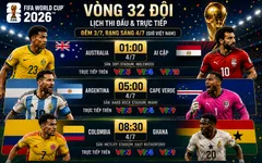 Lịch thi đấu và trực tiếp FIFA World Cup 2026™ đêm 3/7, sáng 4/7 trên VTV: Messi "trả lời cuộc gọi" từ C.Ronaldo