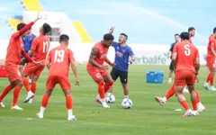 ĐT Việt Nam lần đầu tập SVĐ Thái Nguyên