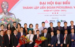 Liên đoàn Pickleball Việt Nam chính thức ra mắt, bầu ban lãnh đạo nhiệm kỳ đầu tiên