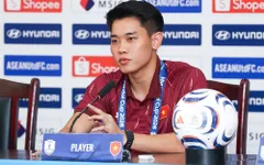 Tiền đạo Đình Bắc: "Chỉ cần đội tuyển chiến thắng là tôi đã rất hạnh phúc"