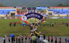 Giải Bóng đá nữ các dân tộc thiểu số Việt Nam VTV Cup lần thứ I 2026 chính thức khởi tranh: Sắc màu văn hóa trên sân cỏ