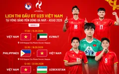 Lịch thi đấu bóng đá nam tại ASIAD 2026: U23 Việt Nam gặp U23 Kuwait trận ra quân