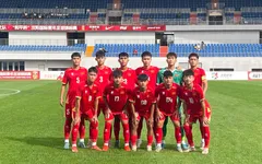 U16 Việt Nam thể hiện tinh thần tích cực trong trận ra quân CFA Team China 2026
