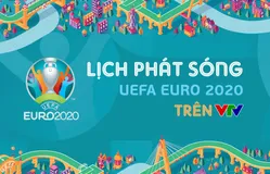 Lịch phát sóng chính thức UEFA EURO 2020 trên các kênh sóng của VTV