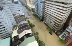 Bão Gaemi gây nhiều thiệt hại tại Đài Loan (Trung Quốc), ít nhất 3 người thiệt mạng