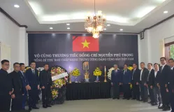 Cộng đồng người Việt ở nước ngoài thành kính tiễn biệt Tổng Bí thư Nguyễn Phú Trọng