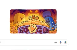 Google tôn vinh bỏng ngô bằng doodle đặc biệt