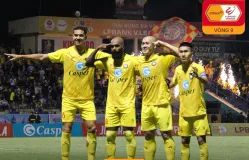 Vòng 9 V.League | Thắng SHB Đà Nẵng, Đông Á Thanh Hóa giữ ngôi đầu