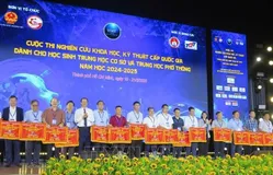 Hủy kết quả giải Nhất cuộc thi nghiên cứu khoa học, kỹ thuật cấp quốc gia năm học 2024-2025
