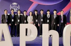 Việt Nam lọt top 5 có thành tích cao nhất Olympic Vật lí Châu Á 2025