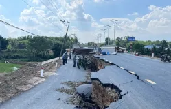 Nguyên nhân sụt lún đường dẫn cầu Hòa Bình vừa khánh thành ở Tây Ninh