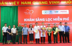 Chương trình “Trái tim cho em” tổ chức khám sàng lọc bệnh tim bẩm sinh tại tỉnh Vĩnh Long