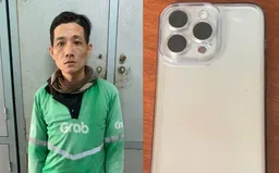 Bắt lái xe công nghệ trộm điện thoại iPhone 15 Pro Max