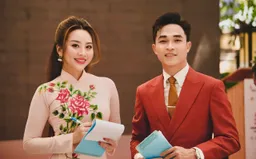 MC Thư Đình và La Chí Hùng cùng VTV ON AIR mang thông điệp ý nghĩa trong ngày hội non sông