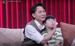 Trúc Nhân bật khóc không ngừng khi gặp fan nhí đặc biệt