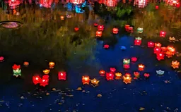 Lễ thả đèn hoa đăng Vesak 2025: Cầu nguyện cho hòa bình thế giới