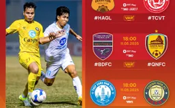 Lịch thi đấu và trực tiếp V.League hôm nay (11/5) | Thép Xanh Nam Định vs Đông Á Thanh Hóa | 18h00 trên VTV5 và ứng dụng VTVgo