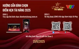 Điểm hẹn tài năng: Mở cổng bình chọn cho “Giải Nhất do khán giả”