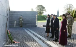 General Secretary, President To Lam lays wreath at Danish Heroes' Memorial