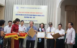 80 tác phẩm đoạt giải cuộc thi sáng tác về đề tài cách mạng và kháng chiến