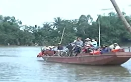 'Tử thần' rình rập bên những bến đò ngang tại Quảng Ngải