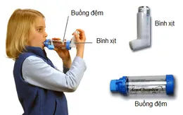 6 bước sử dụng bình xịt cắt cơn hen phế quản tại nhà