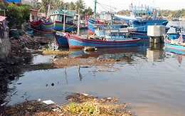 Bình Định: Ngư dân khó khăn vì cửa biển bị lồi lấp