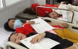Hải Phòng: 16 xe cứu thương vận chuyển 500 công nhân ngộ độc thực phẩm