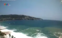 Mexico cảnh báo sóng lớn và lũ lụt tại bờ biển Thái Bình Dương