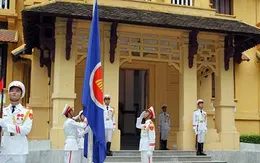 Long trọng Lễ thượng cờ ASEAN tại Hà Nội