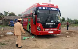 Đình chỉ xe khách 37 chỗ “nhồi” 117 người