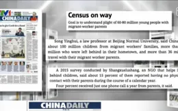 60 triệu đứa trẻ bị bỏ mặc ở nông thôn Trung Quốc