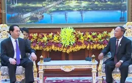 Chủ tịch nước hội kiến Chủ tịch Quốc hội Campuchia
