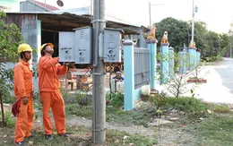 Đồng bào Khmer thoát nghèo nhờ có điện