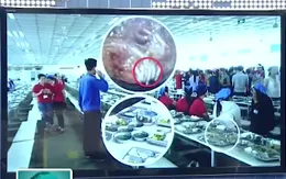 Gần 2.000 công nhân đình công vì thức ăn có giòi