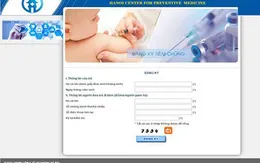 Hà Nội: đăng ký trực tuyến tiêm vaccine Pentaxim vào ngày 17/3