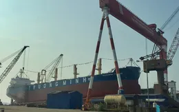 Hạ thủy tàu chở hàng 56.200 DWT tại Hải Phòng